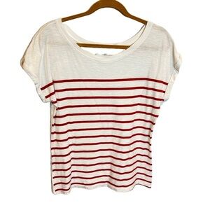 Eddie Bauer Striped Preppy‎ Coastal Top S
